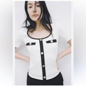 💫 Zara Cotton Blouse - New 💫